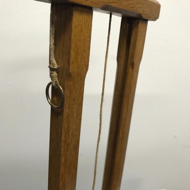 Image 13 of French Guillotine desks top cigar cutter in oak
