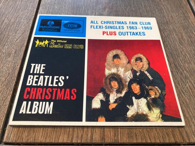 Preview of the first image of Beatles Christmas Album Fan Club Flexi-singles 1963-1969.