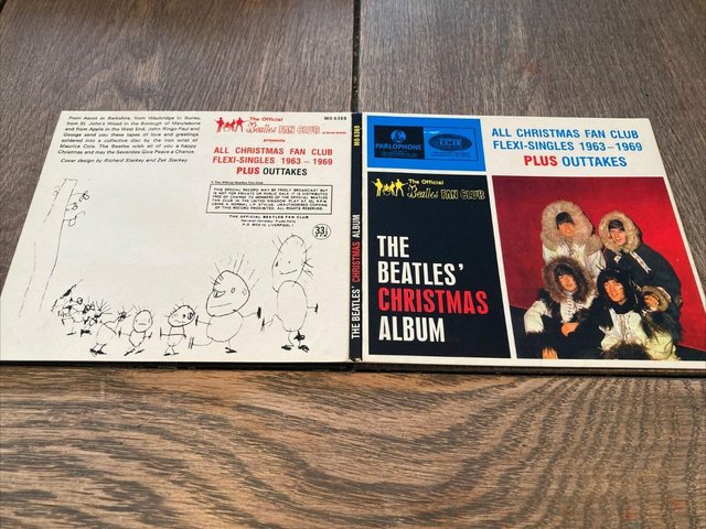 Image 3 of Beatles Christmas Album Fan Club Flexi-singles 1963-1969