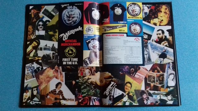 Image 2 of Whitesnake 1981 Official ‘Come An’ Get It’ Tour Programme.