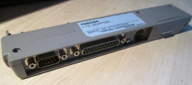 Preview of the first image of Vintage Toshiba Satellite I/O adapter (Incl P&P).