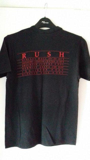 Image 3 of 1981 Rush ‘Moving Pictures’ European tour concert T-Shirt.