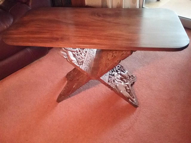 Preview of the first image of Mahogony coffee/ Card Table.