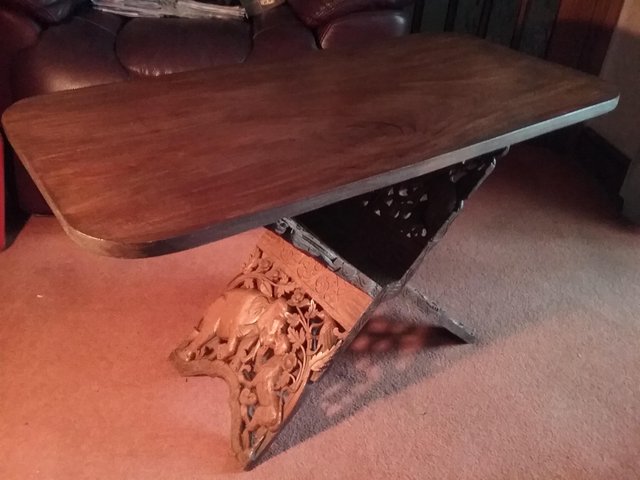 Preview of the first image of Mahogony coffee/ Card Table.
