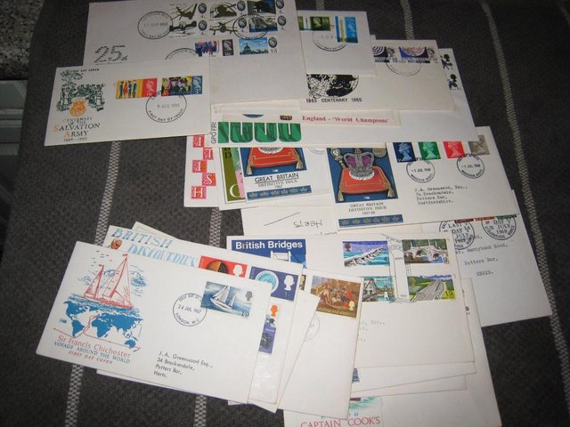 Preview of the first image of British First Day Covers.