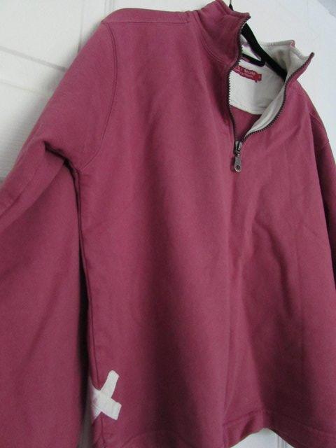 Image 3 of White Stuff deep pink sweatshirt size 12