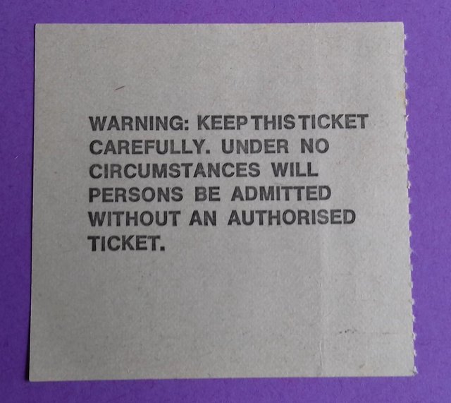 Image 2 of 1979 UFO ‘Strangers In The Night’ UK Tour ticket stub.