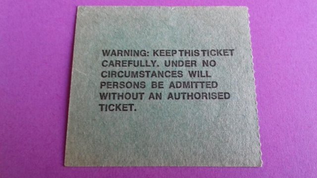 Image 2 of 1979 Judas Priest UK Tour ticket stub.