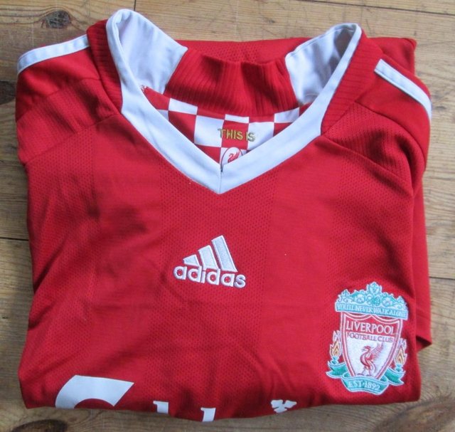 Image 2 of 2008 Liverpool Shirt Size XL (Incl P&P)