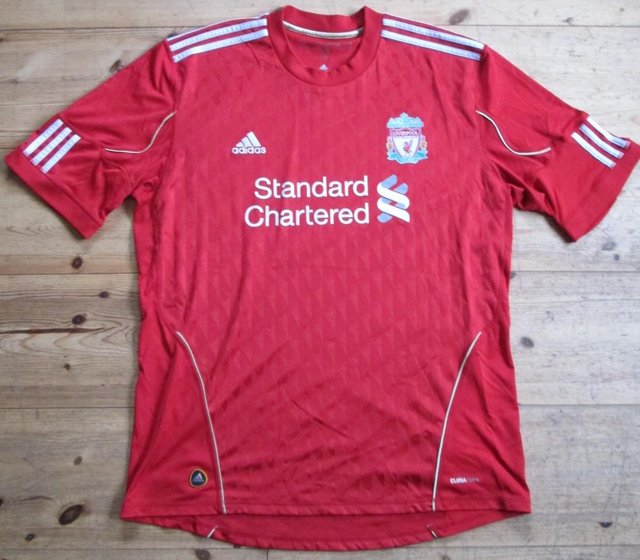 Image 2 of Adidas Liverpool home jersey 2012 Size XL (Incl P&P)