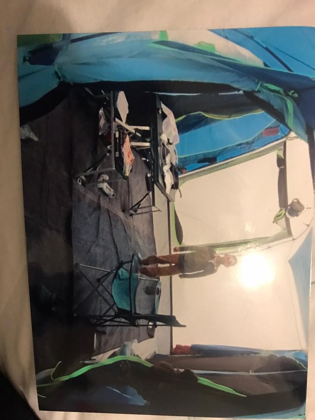 Preview of the first image of 8 birth tent for sale withextras.