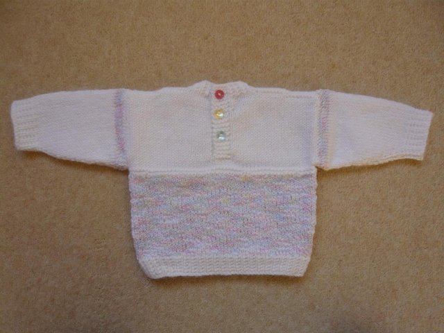 Image 3 of Jumper - baby girl, brand new, hand knitted
