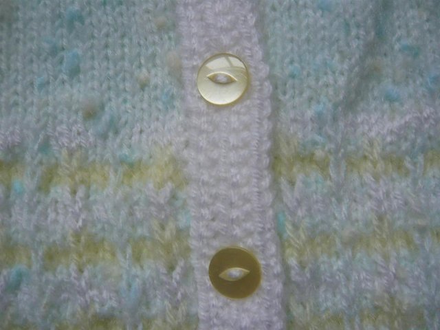 Image 2 of Brand new hand knitted, cardigan / jacket for baby girl