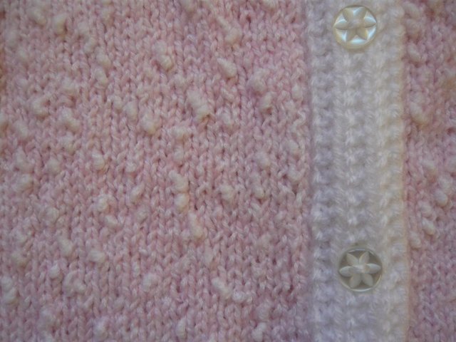 Image 2 of Cardigan - baby girl, brand new, hand knitted