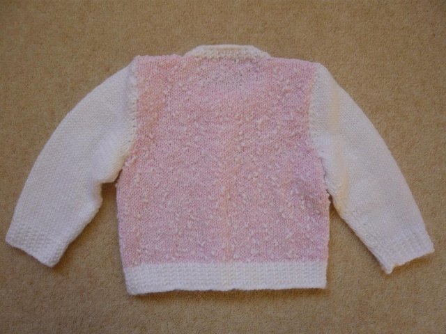 Image 3 of Cardigan - baby girl, brand new, hand knitted