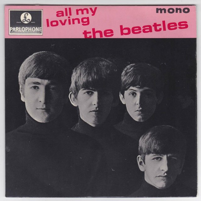 Preview of the first image of Original Beatles EP 1st UK release 'All My Loving'.