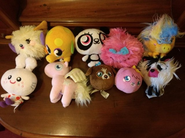 Preview of the first image of Moshi Monster plushy toy bundle.