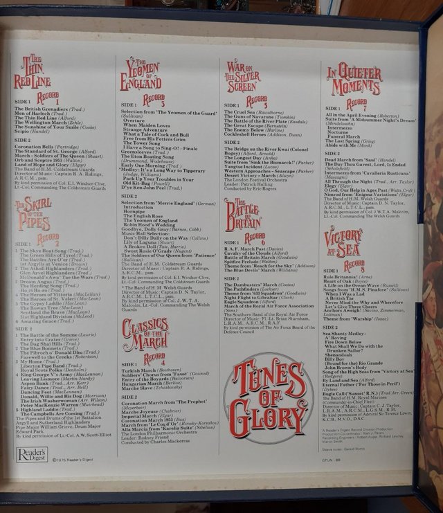 Preview of the first image of Tunes Of Glory 1975, 8 x LP BOX Set.