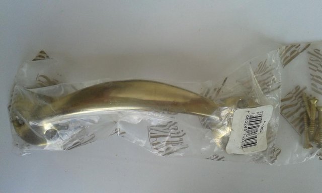 Image 2 of NEW Carlisle heavy Brass simple Bow Handle