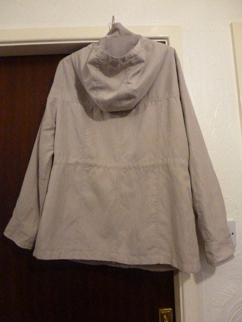 Image 2 of BHS Stone Lightweight Hooded Coat