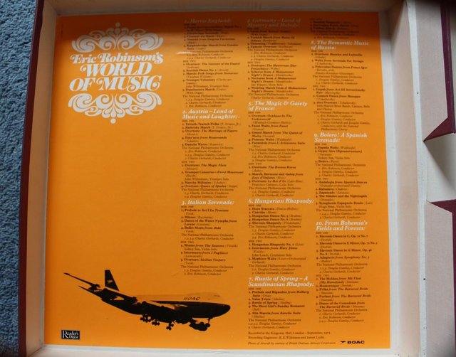 Image 2 of World Of Music: Eric Robinson 10x LP Boxset