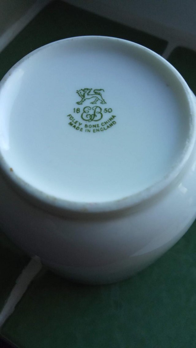 Preview of the first image of Foley rare bone china mug.