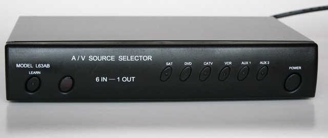 Preview of the first image of Model L63AB Audio/Video Source Switch Unit Used Working.