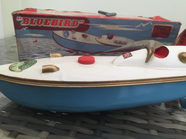 Image 2 of Sutcliffes Bluebird boat collectors item