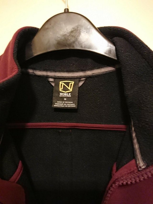 Image 2 of Noble Outfitters Fleece Lined Ladies Burgundy Gilet