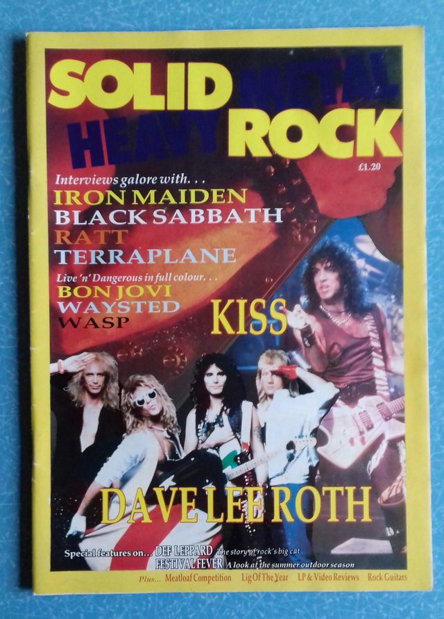 Preview of the first image of 1986 Solid Rock Heavy Metal magazine..