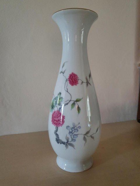 Preview of the first image of Royal Bavarian KLM Porcelain Vintage Bud Vase VGC.