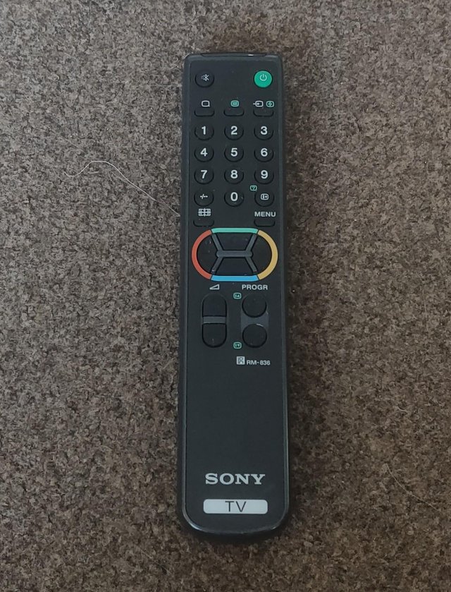 Preview of the first image of Genuine Sony Tv Remote ControlRM-836.