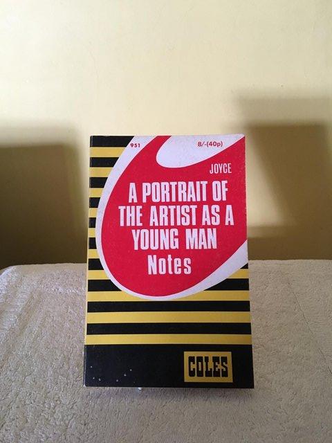 Preview of the first image of Coles Notes-Portrait of the Artist..Man.