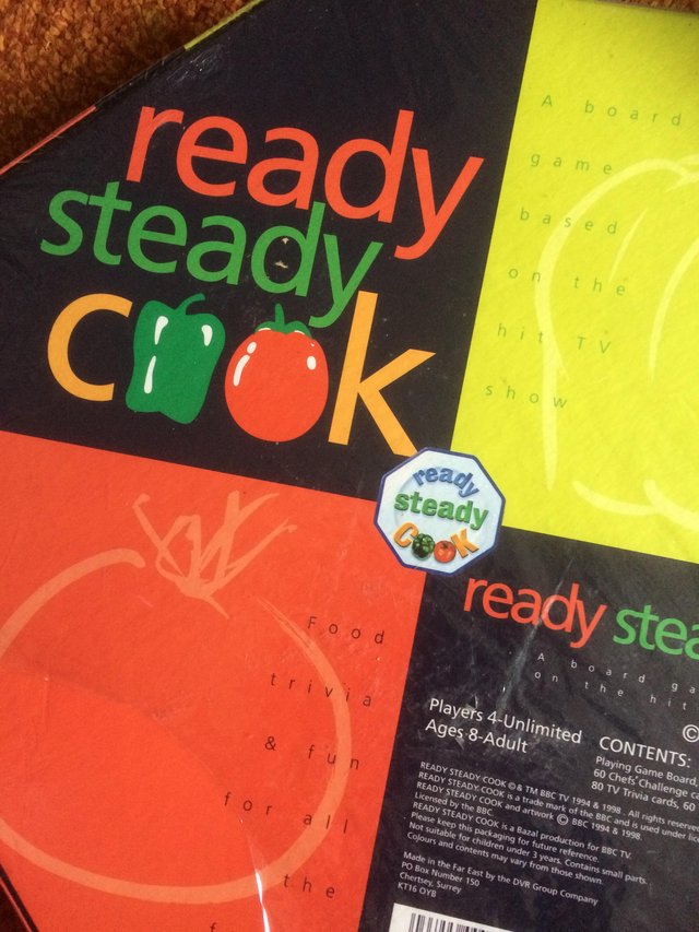 Image 3 of Unused BBC Ready Steady Cook Box/Board Game
