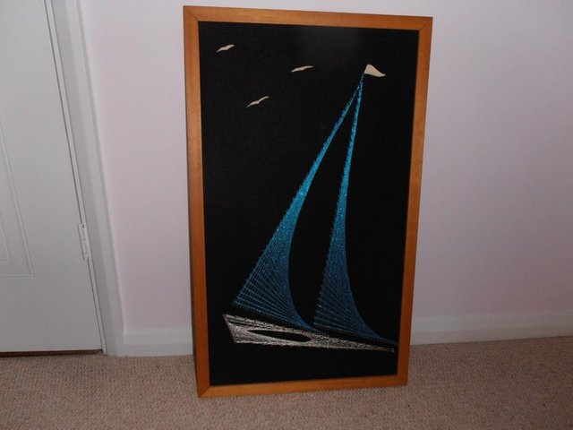 Image 2 of Nail and Thread Picture of a Luxury Yacht