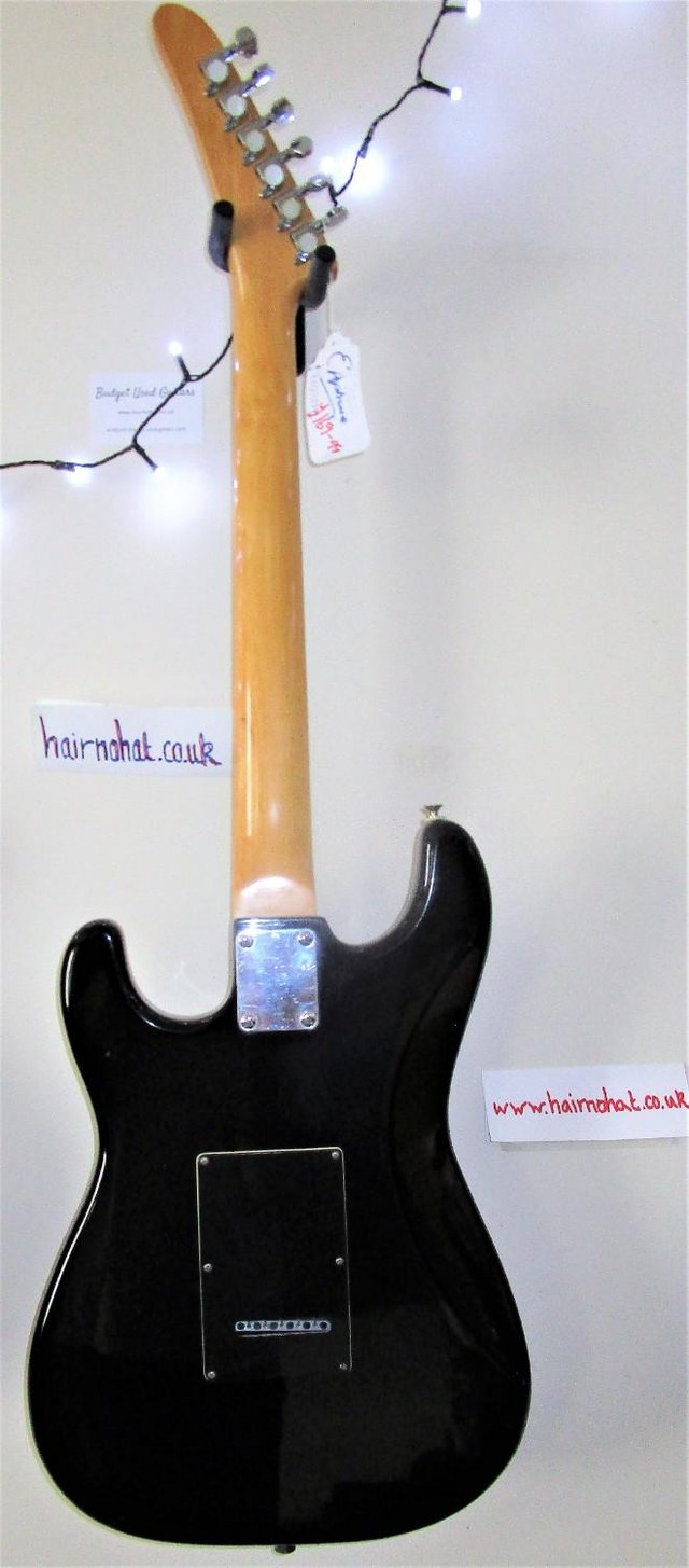 Image 7 of The EPIPHONE STRATOCASTER.vgc in Immaculate Black