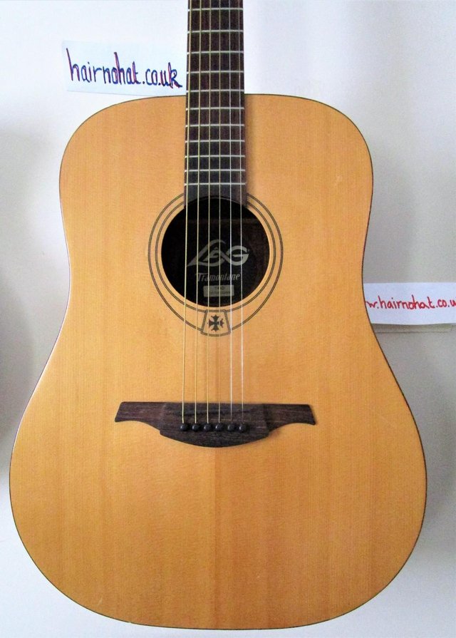 Image 6 of LAG TRAMONTANE T44 vgc Acoustic Guitar