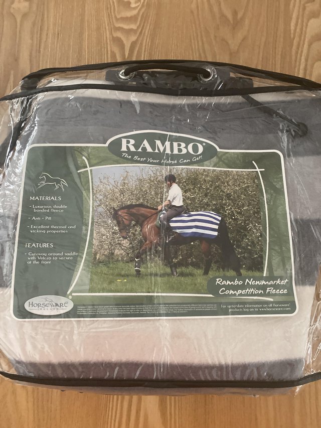 Preview of the first image of New Horseware Rambo Competition Sheet.