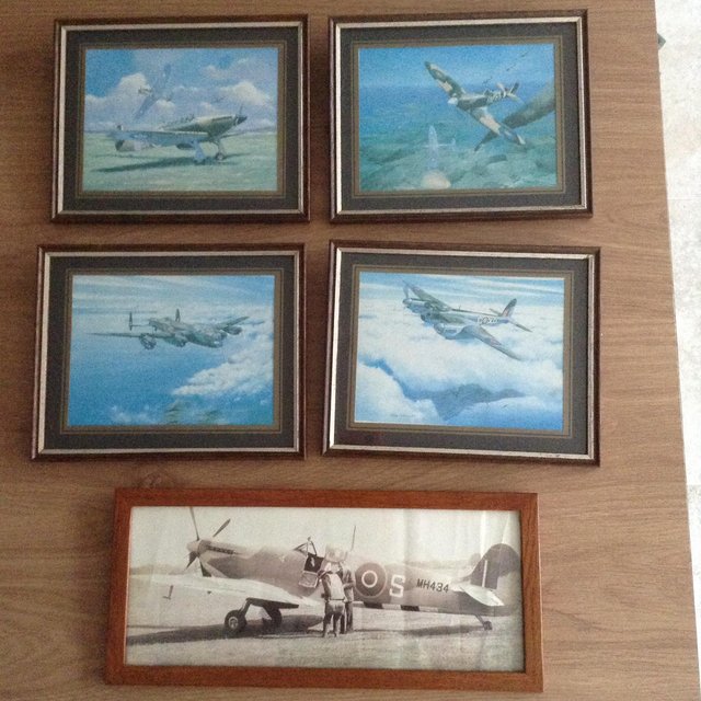 Preview of the first image of Framed  WW2  aircraft photographs.