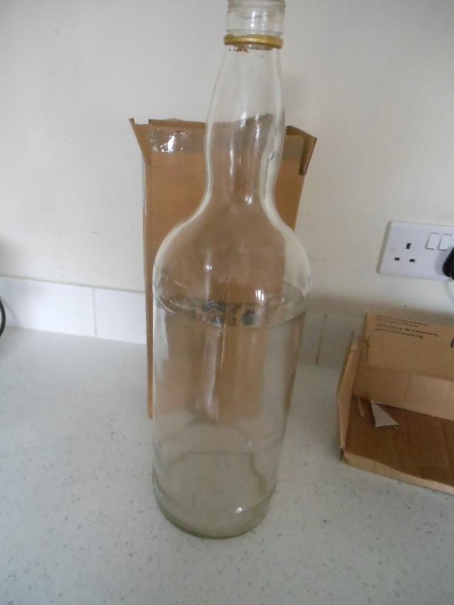 Preview of the first image of Glass Bottle 4.5l Large Money Bank EMPTY.