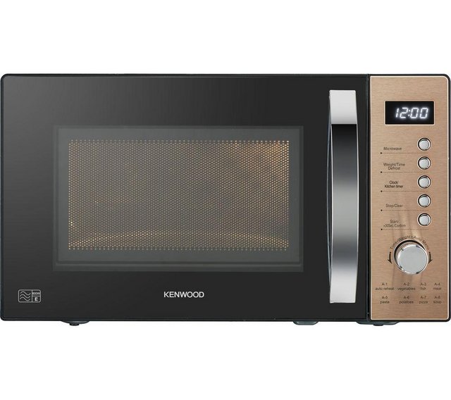 Preview of the first image of KENWOOD 20L- 800W SOLO MICROWAVE-BLACK & COPPER-NEW.