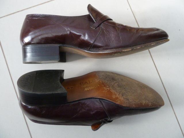 Image 2 of 2 pairs men's shoes, Swiss Bally and Toscana Italian, size 6