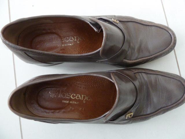 Image 3 of 2 pairs men's shoes, Swiss Bally and Toscana Italian, size 6