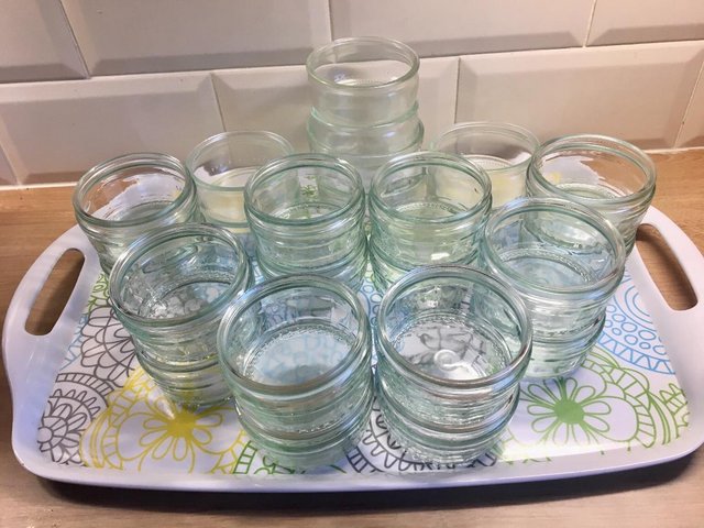Preview of the first image of SELECTION OF 30 GLASS RAMEKIN DISHES.