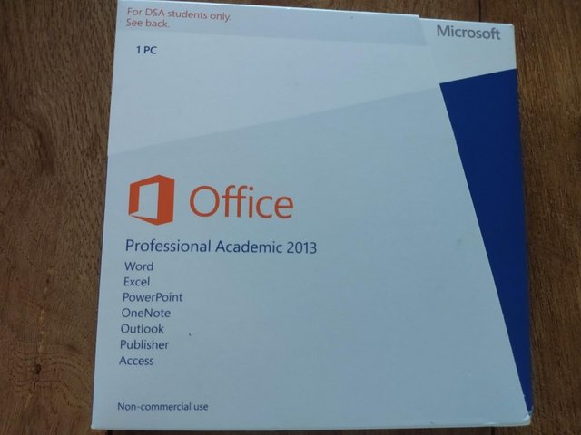 Preview of the first image of Microsoft Office Professional ACADEMIC 2013 NEW.