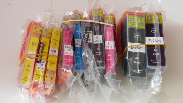 Preview of the first image of Printer ink cartridges unopened hermetic seals.