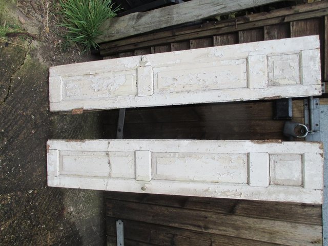Image 2 of Genuine Georgian pair window shutters