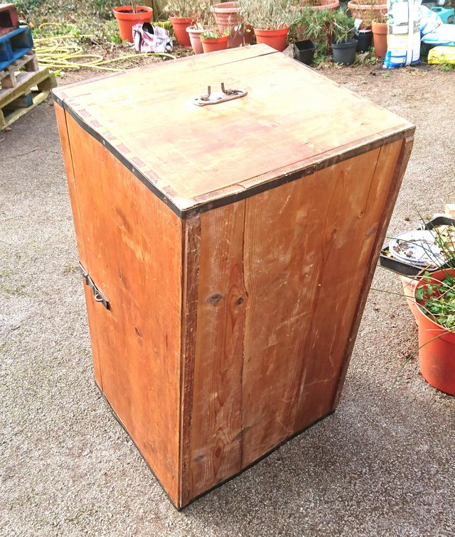 Image 3 of Vintage Pine Chest. Plenty Of Character!