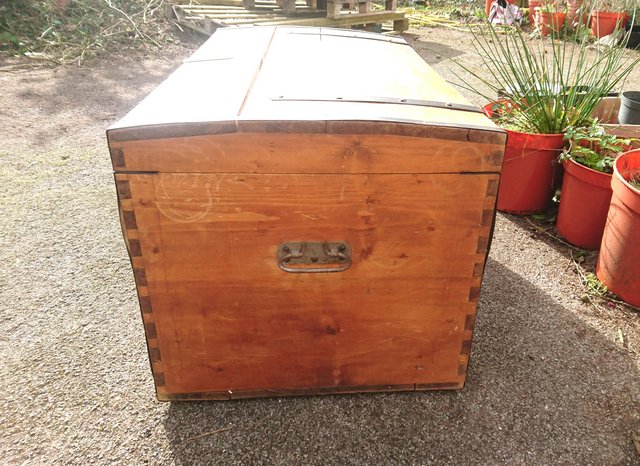Image 14 of Vintage Pine Chest. Plenty Of Character!