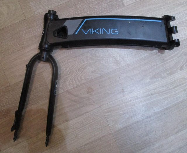 Preview of the first image of E bike Viking front bike frame.